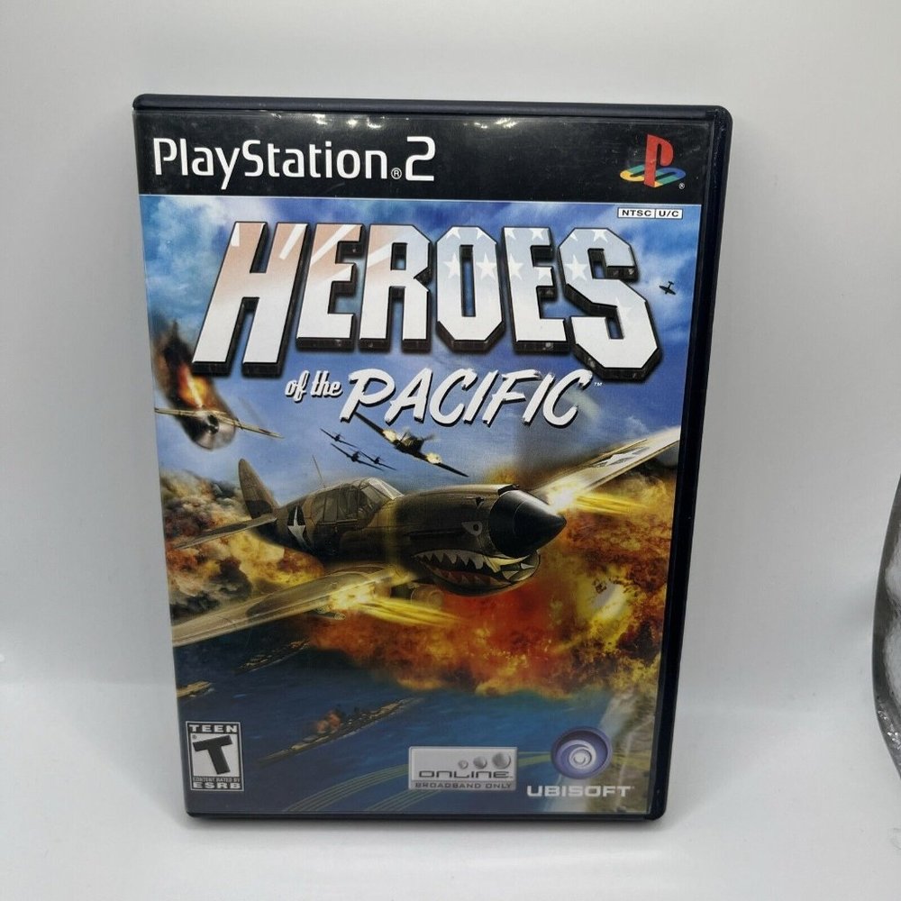 Heroes Of The Pacific for‎ PlayStation 2 PS2 *Complete & Tested*
